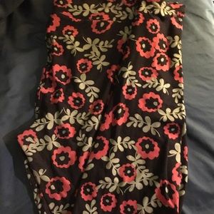 LuLaRoe TC floral leggings